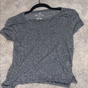 American eagle scoop next soft & sexy crop tee